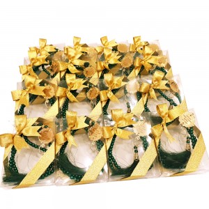 İsimli İnci Tesbih - Yeşil